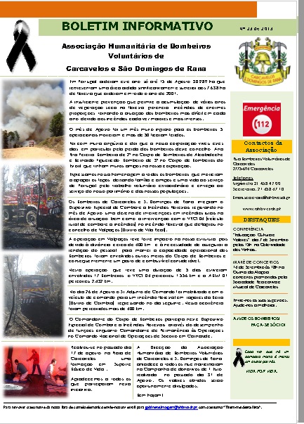 Boletim Informativo nº 23 / 2013