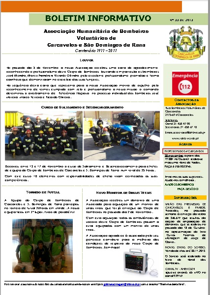 Boletim Informativo nº 33 / 2013